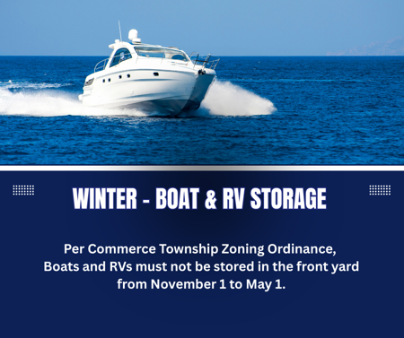 Winter RV And Boat Storage