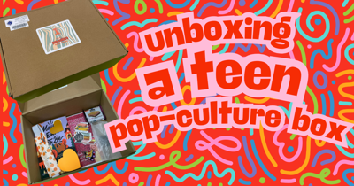 Unboxing Teen Pop Culture Book Boxes